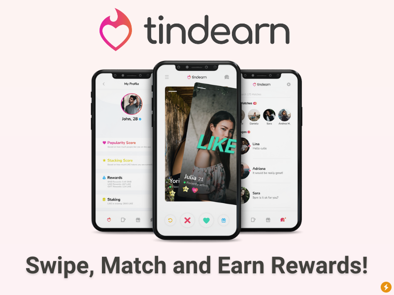 Tindearn—Web3第一款“約會-掙錢”應用程序-启示财经